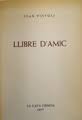 Llibre d'amic