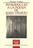 Introducció a la poesia de Joan Vinyoli