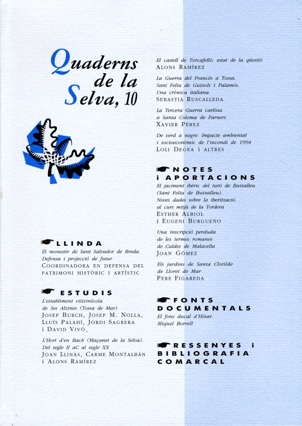 Quaderns de La Selva nº 10