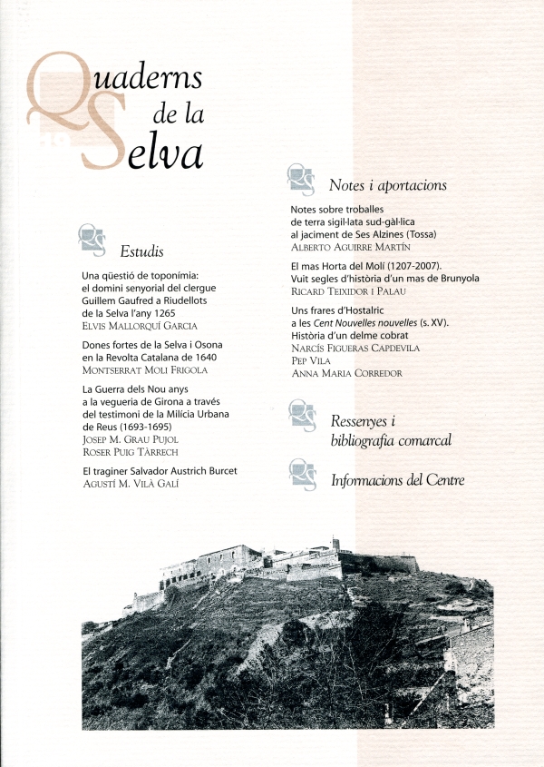Quaderns de La Selva nº 19