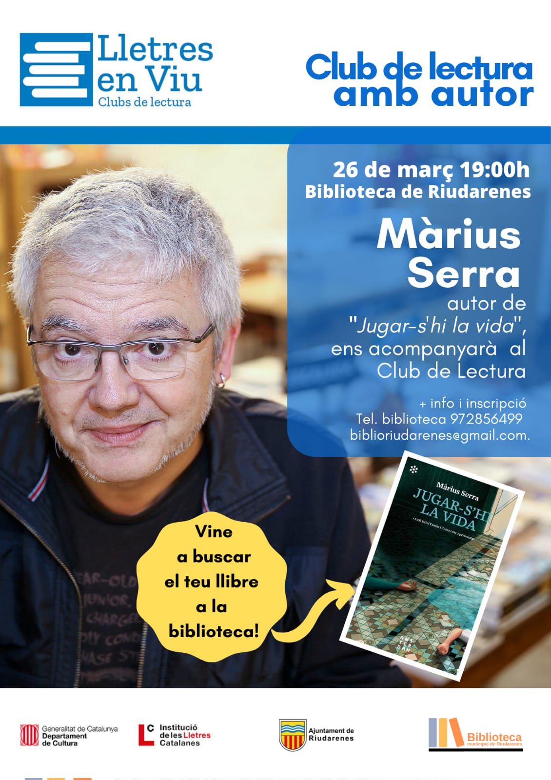 Visita Màrius Serra