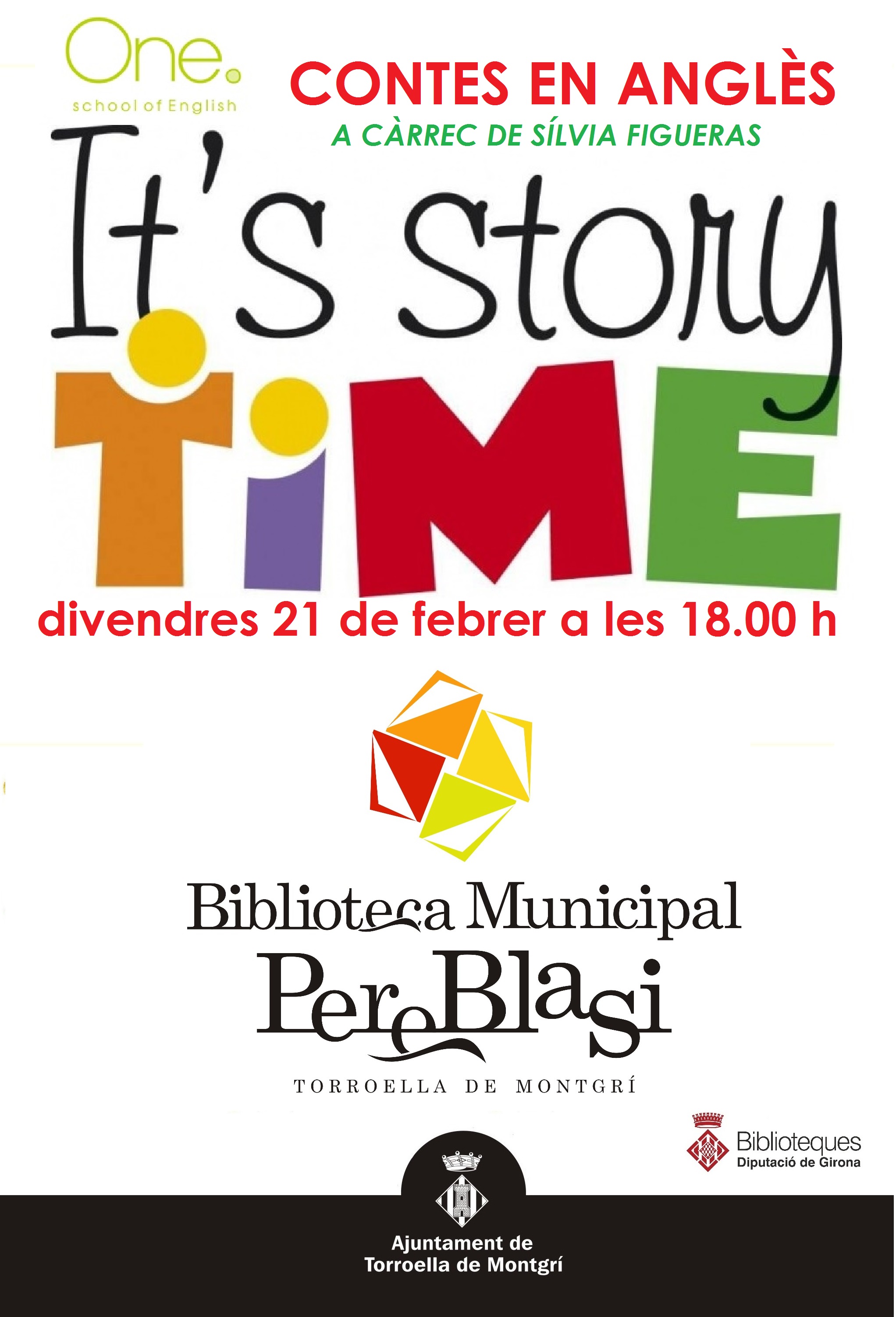 Hora del conte: story time