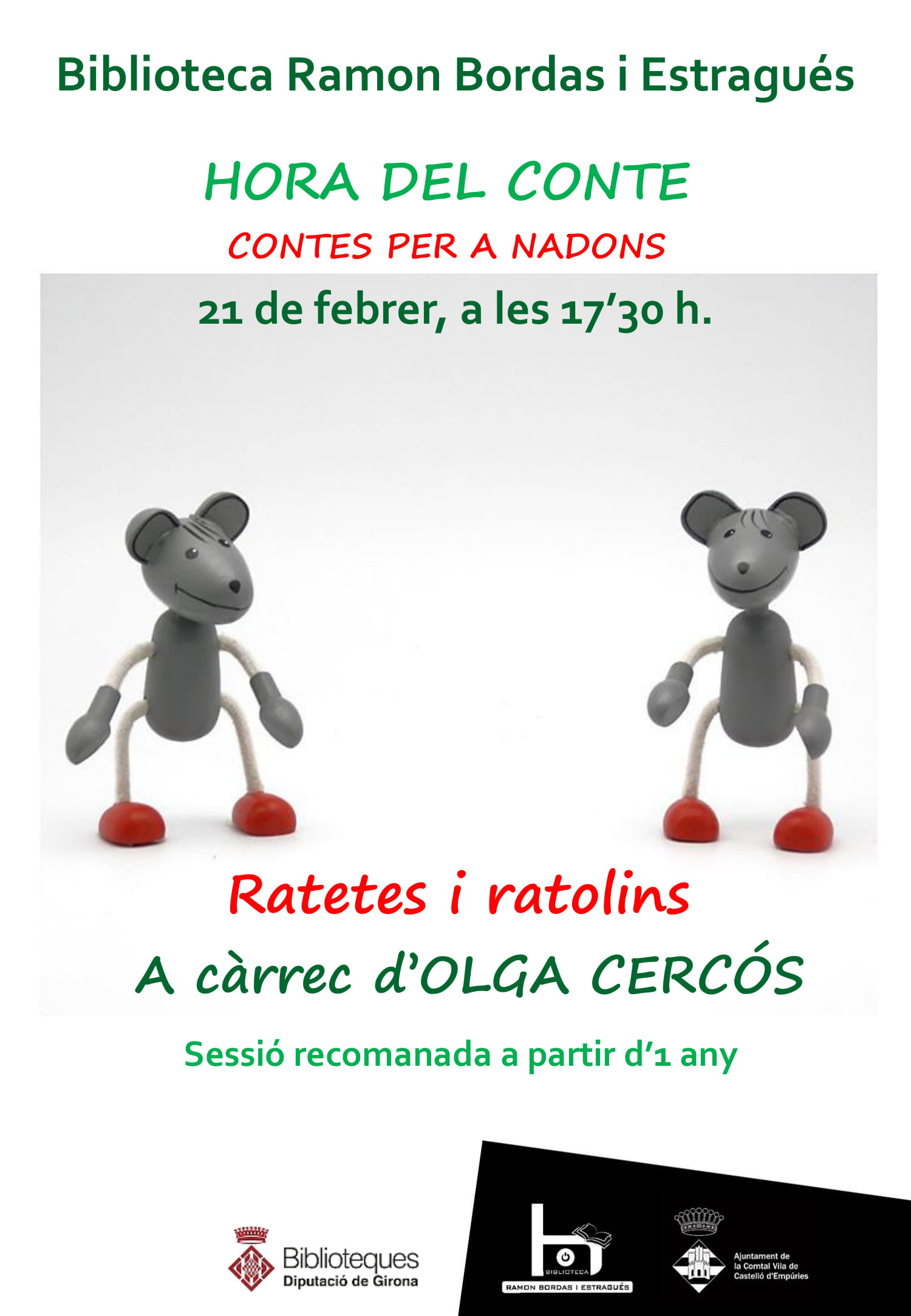 Ratetes i ratolins contes per a nadons