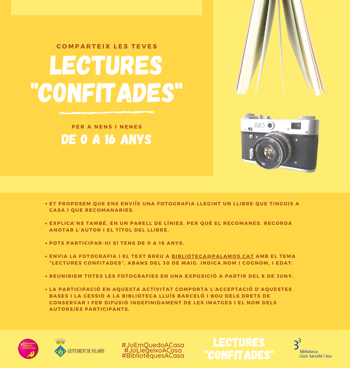 Cartell Lectures confitades