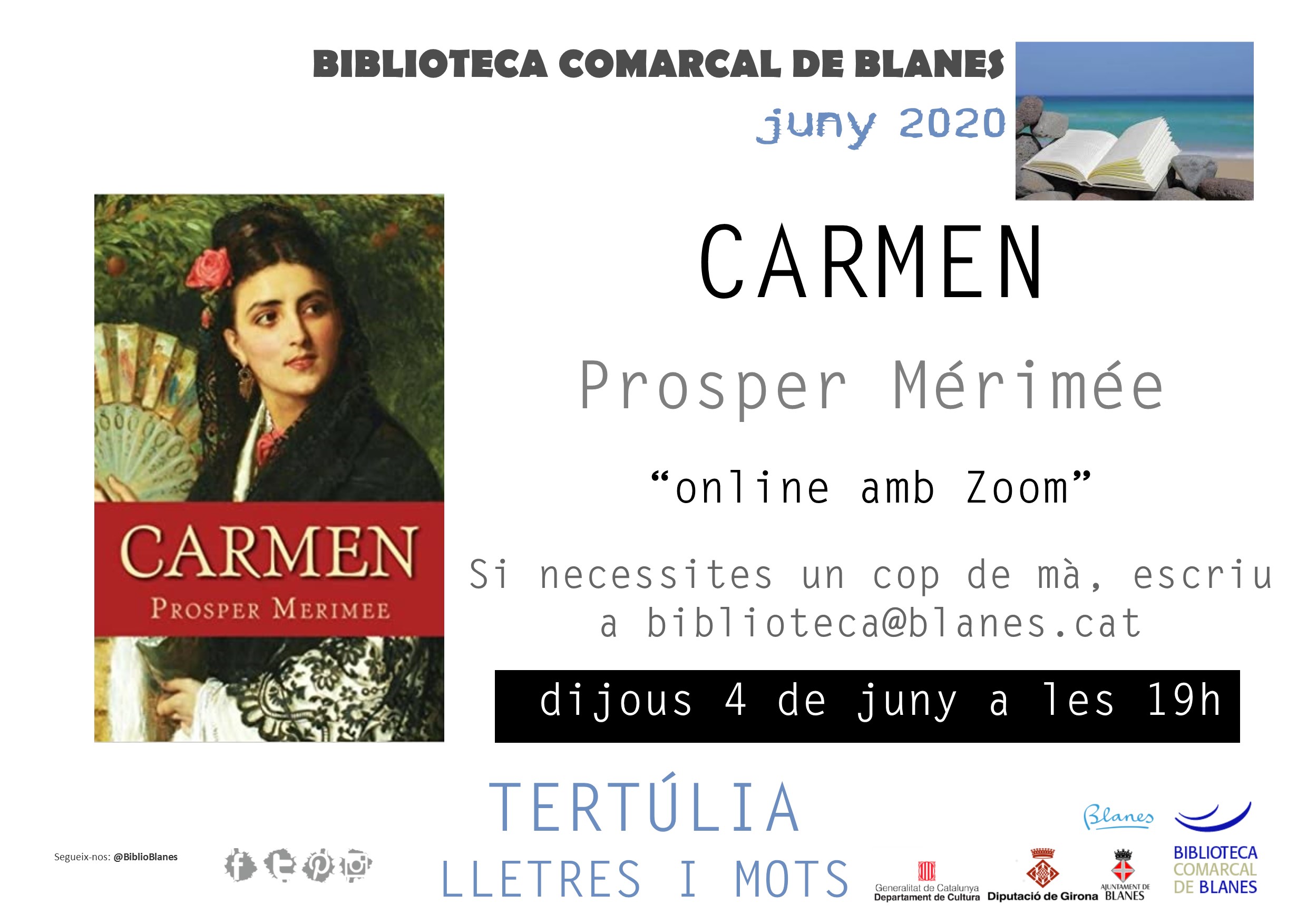 Dijous de Lletres i Mots. Carmen