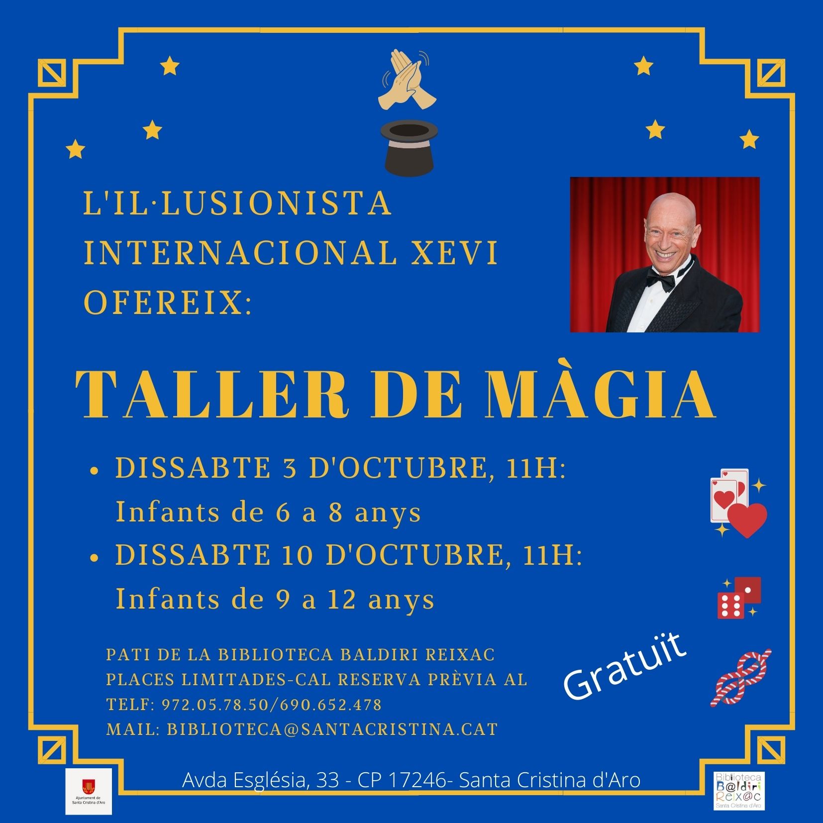 Cartell Taller de màgia
