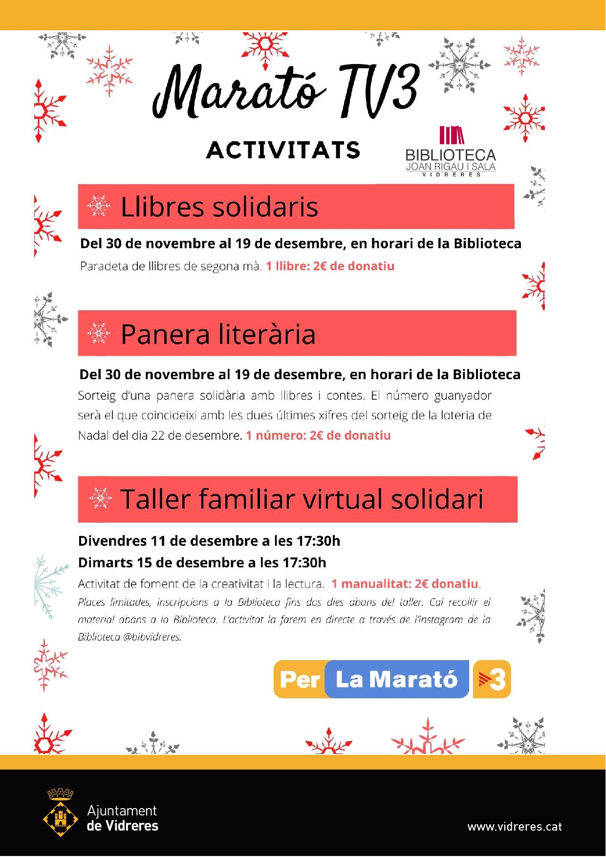 Activitats Marató TV3