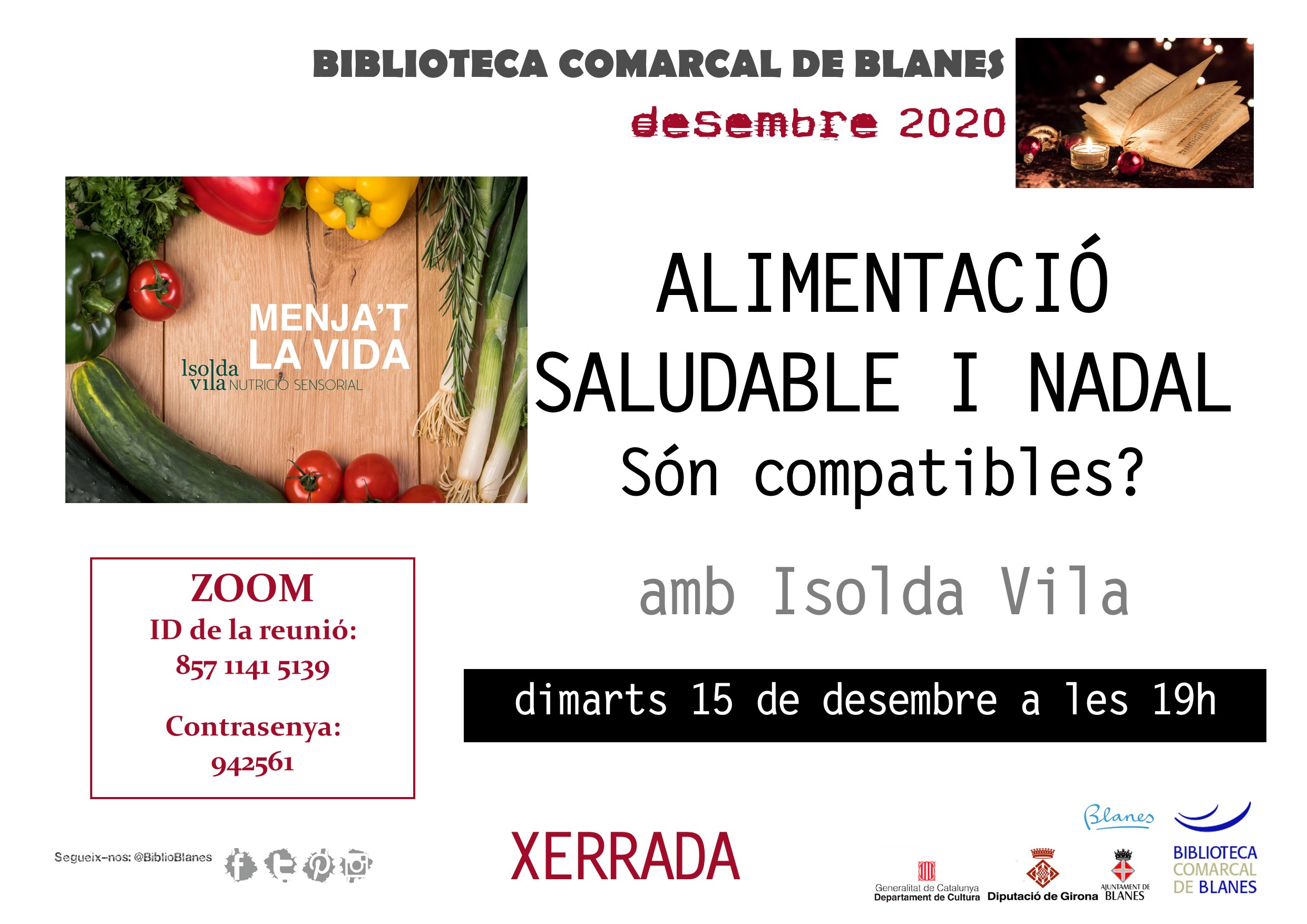Alimentació saludable i Nadal