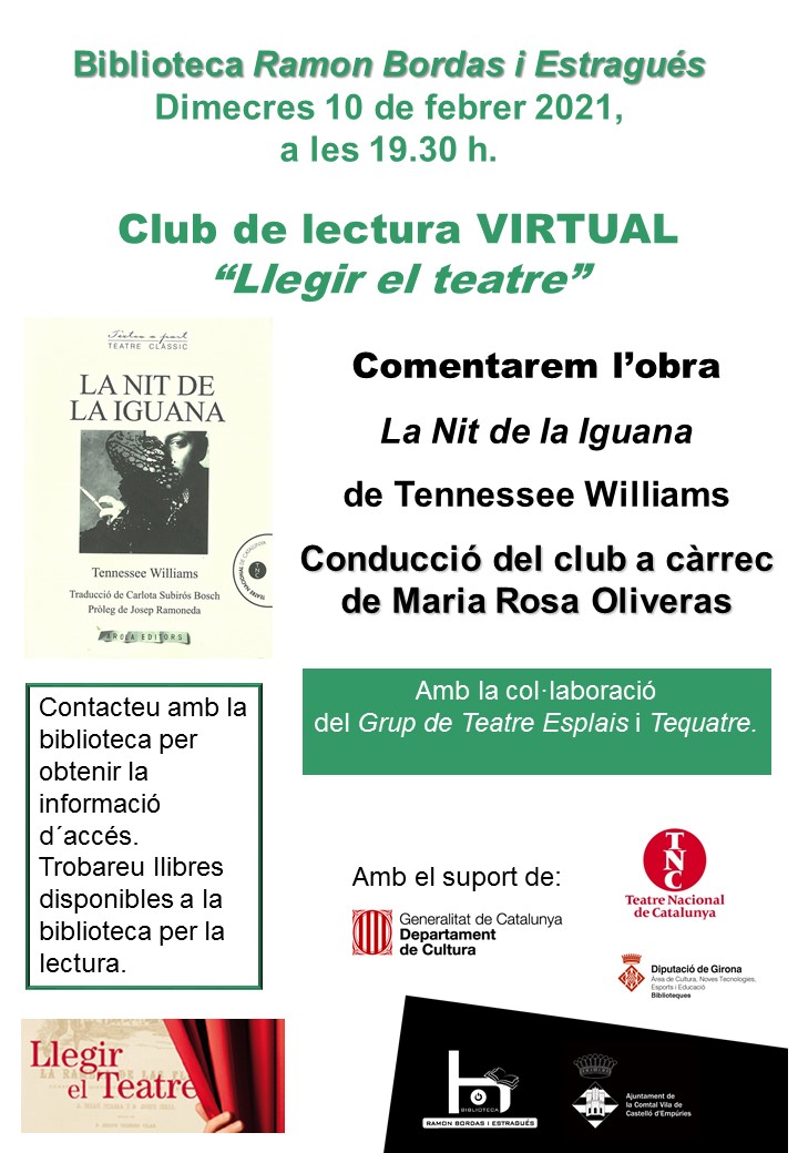 Club de lectura "Llegir el teatre"