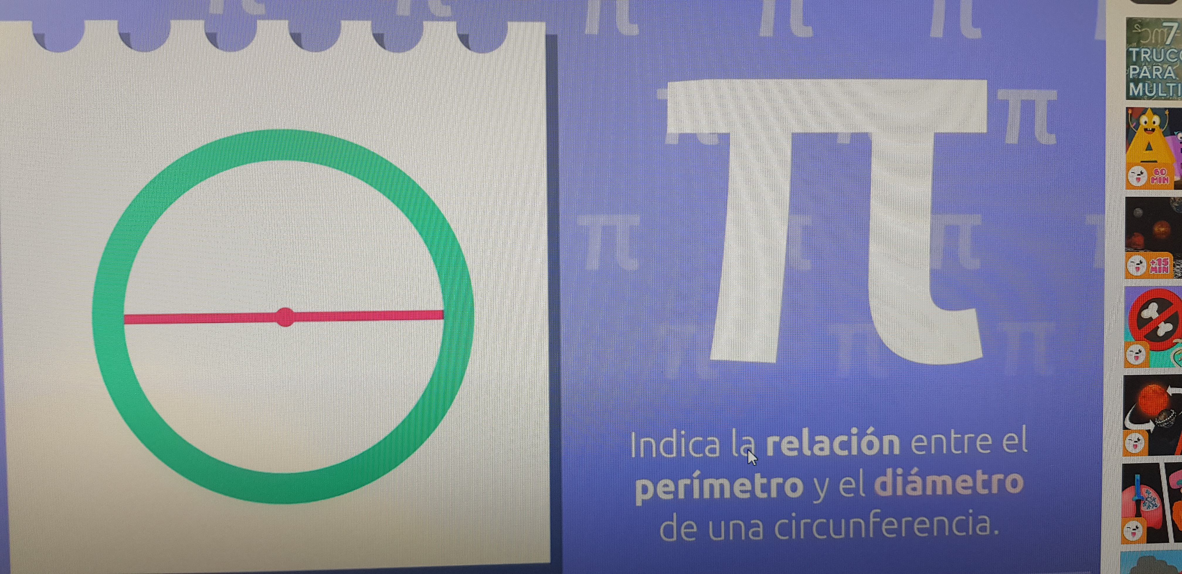 Número Pi : matemáticas para niños qué es el número pi?