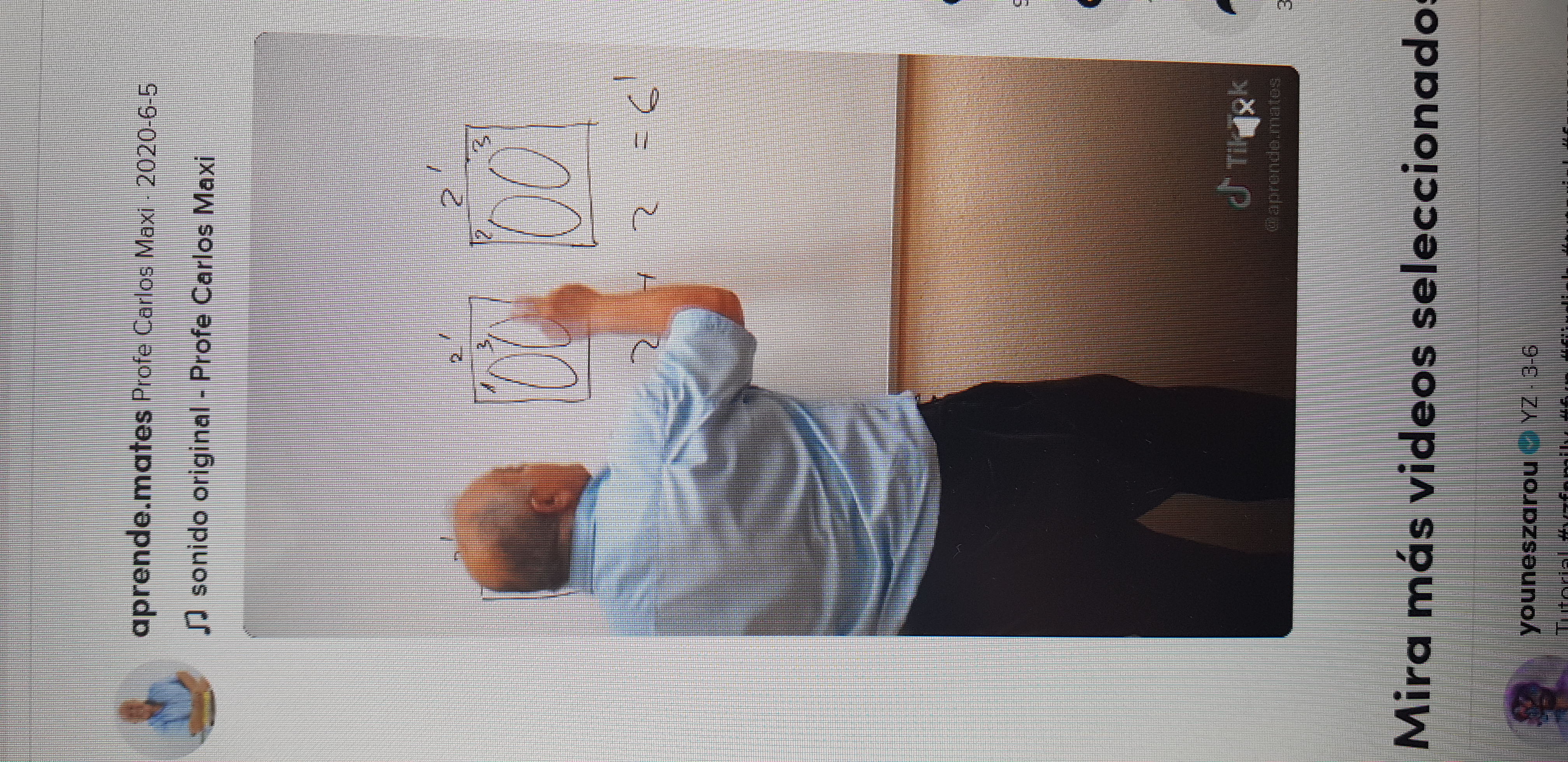 Carlos Maxi, el profesor de matemáticas que se ha convertido en influencer de Tik tok a los 70 años