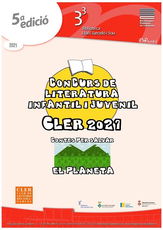 V Concurs de literatura infantil i juvenil CLER 2021