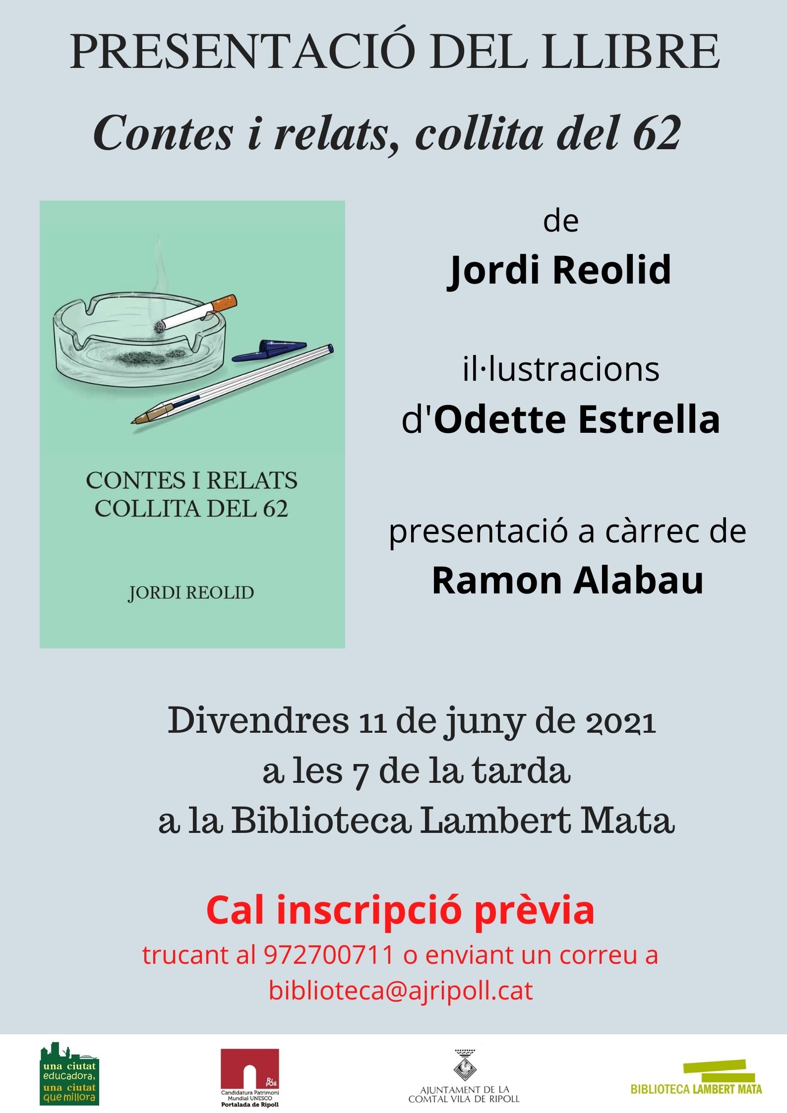 Cartell: Jordi Reolid