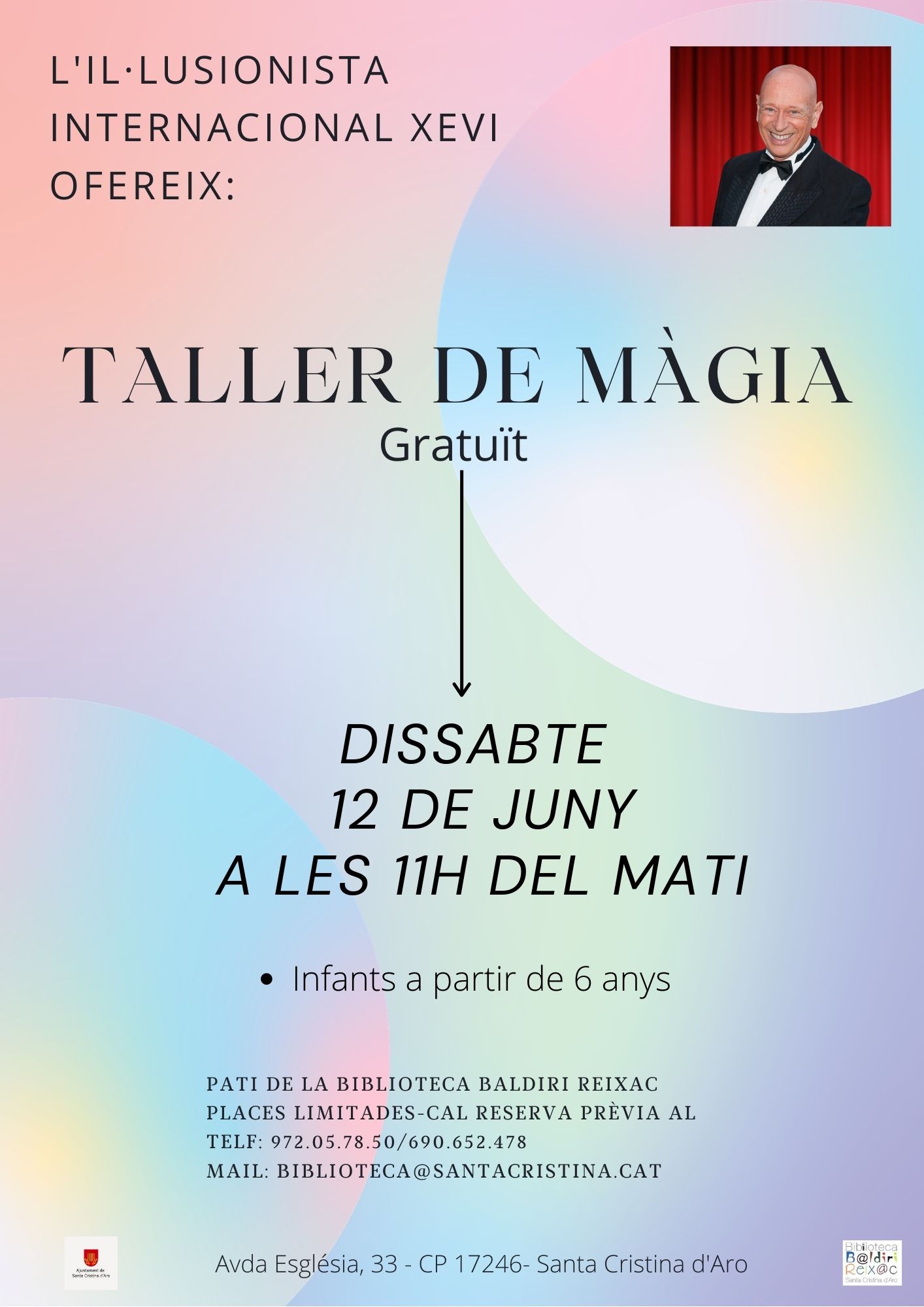 Cartell Taller de màgia