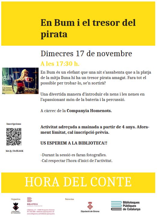 hora del conte bum