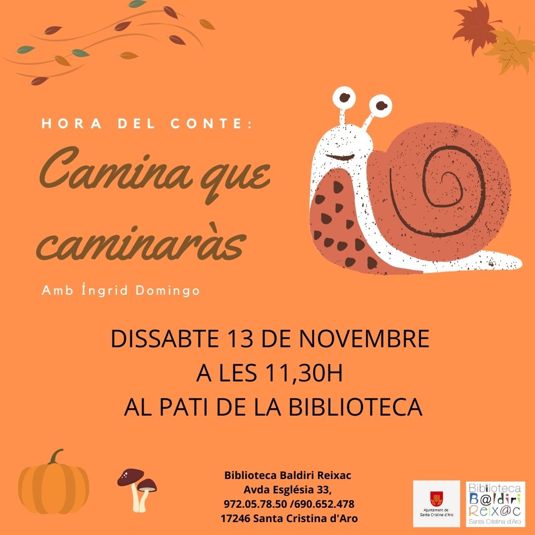 Cartell Camina que caminaràs