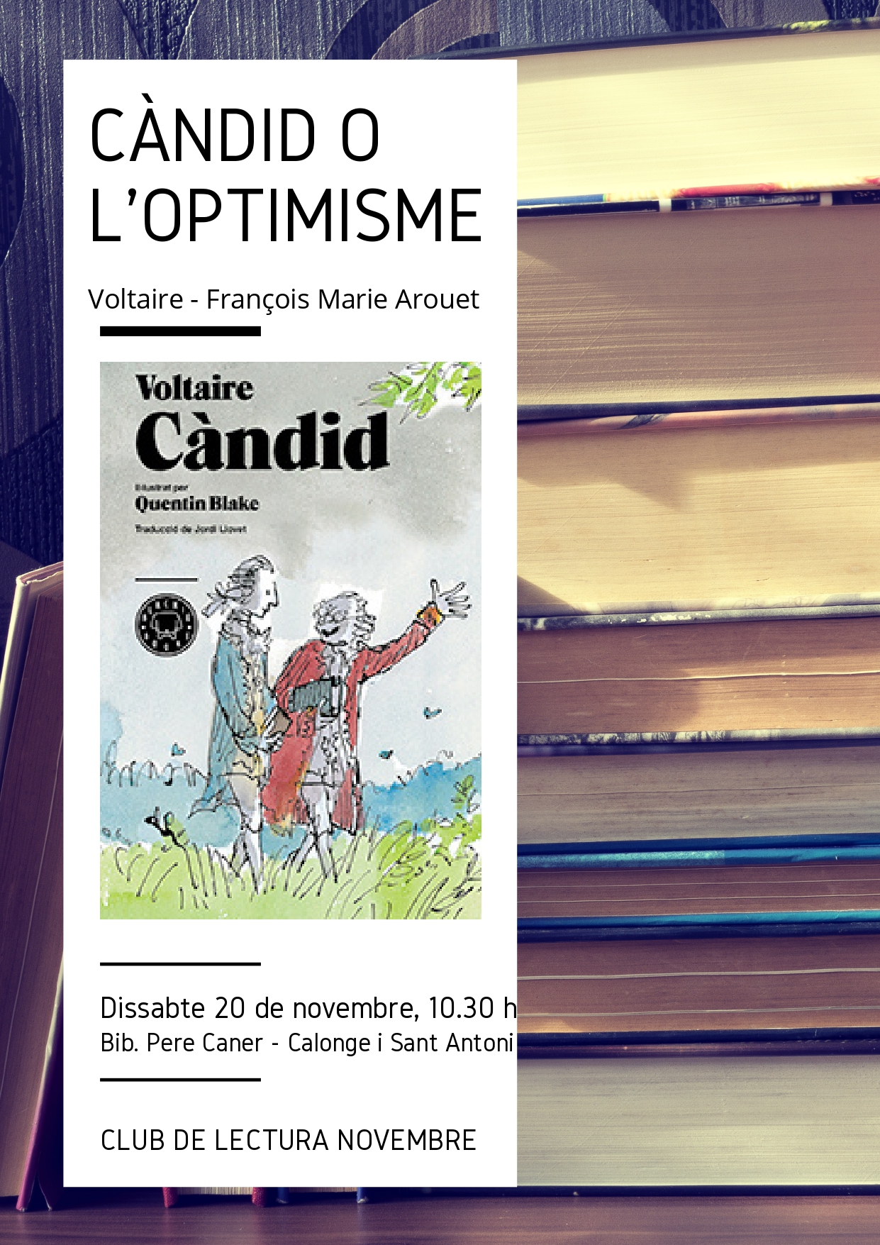 CÀNDID O L'OPTIMISME