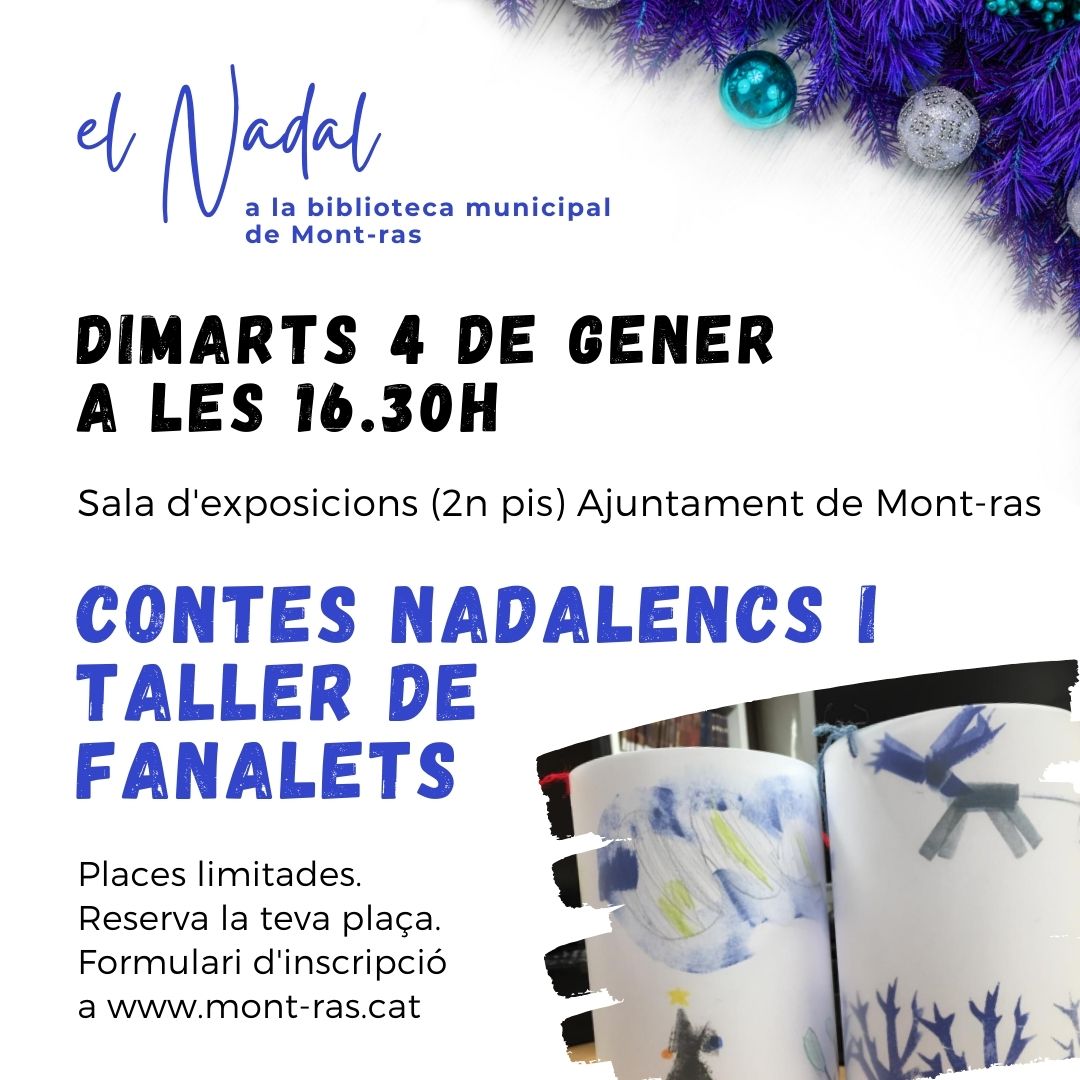 CONTES NADALENCS I TALLER DE FANALETS