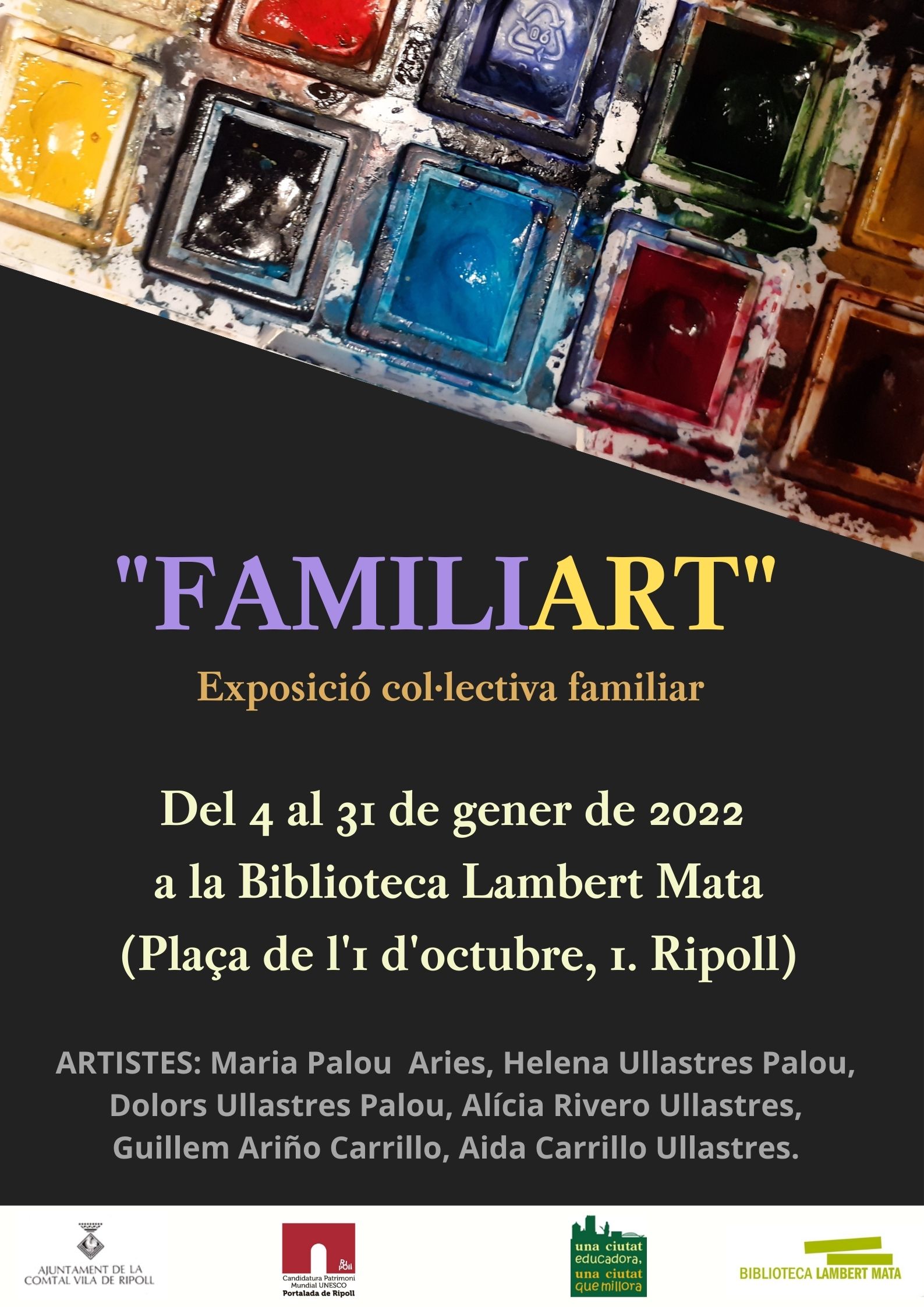 Cartell FamiliArt Ripoll