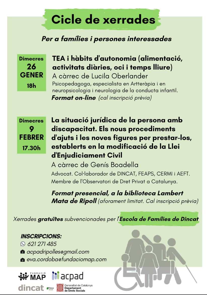 Cartell xerrada ACPAD 9 febrer