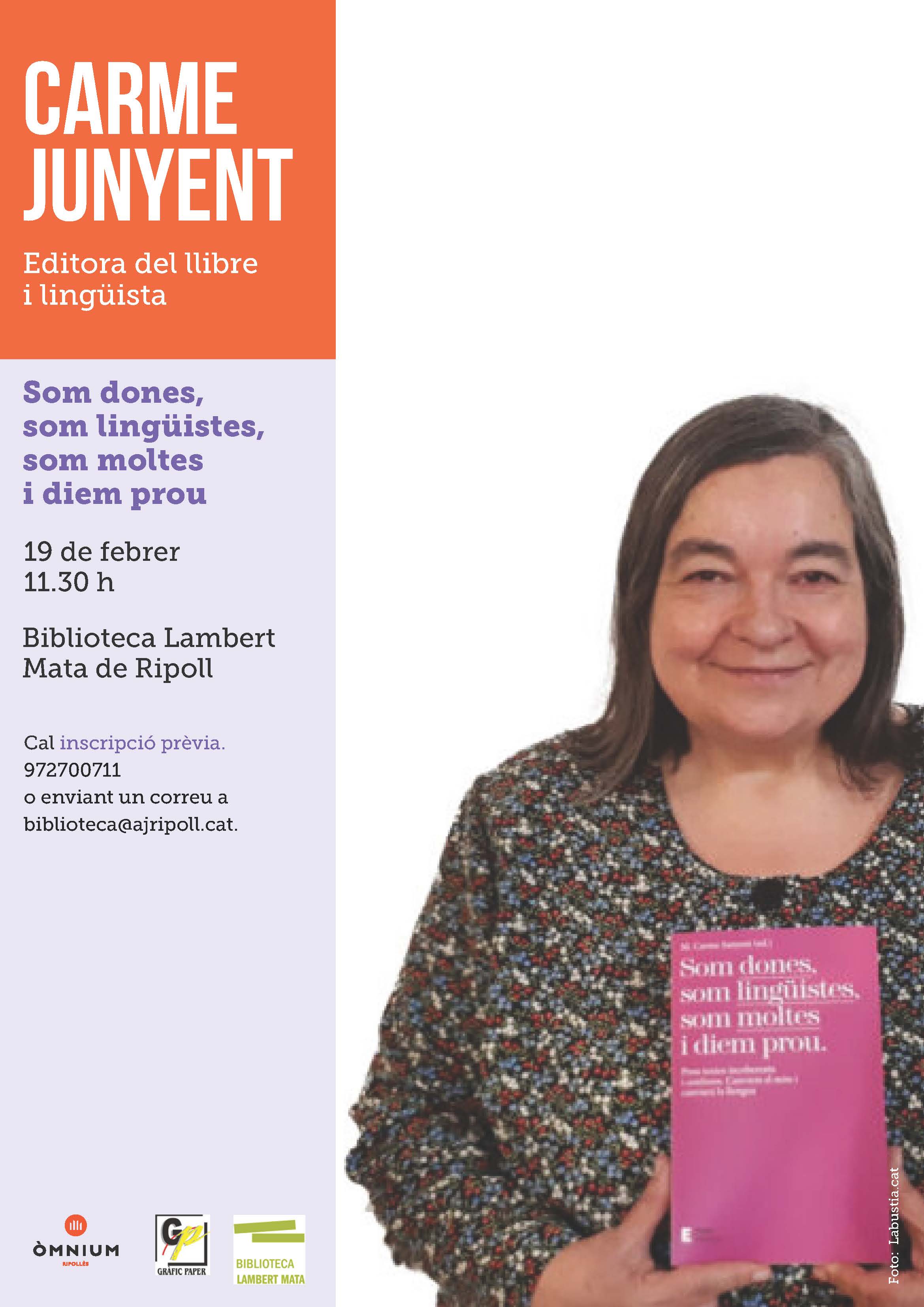 Cartell presentació Som dones, som lingüistes... Ripoll