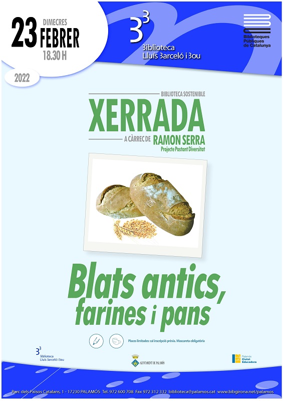 Xerrada Blats antics, farines i pans