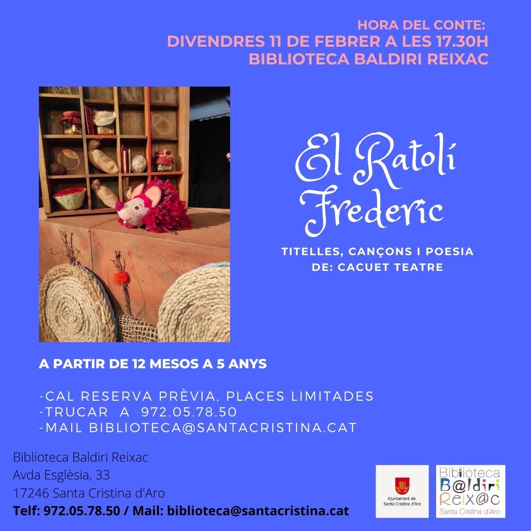 Cartell Ratolí Frederic