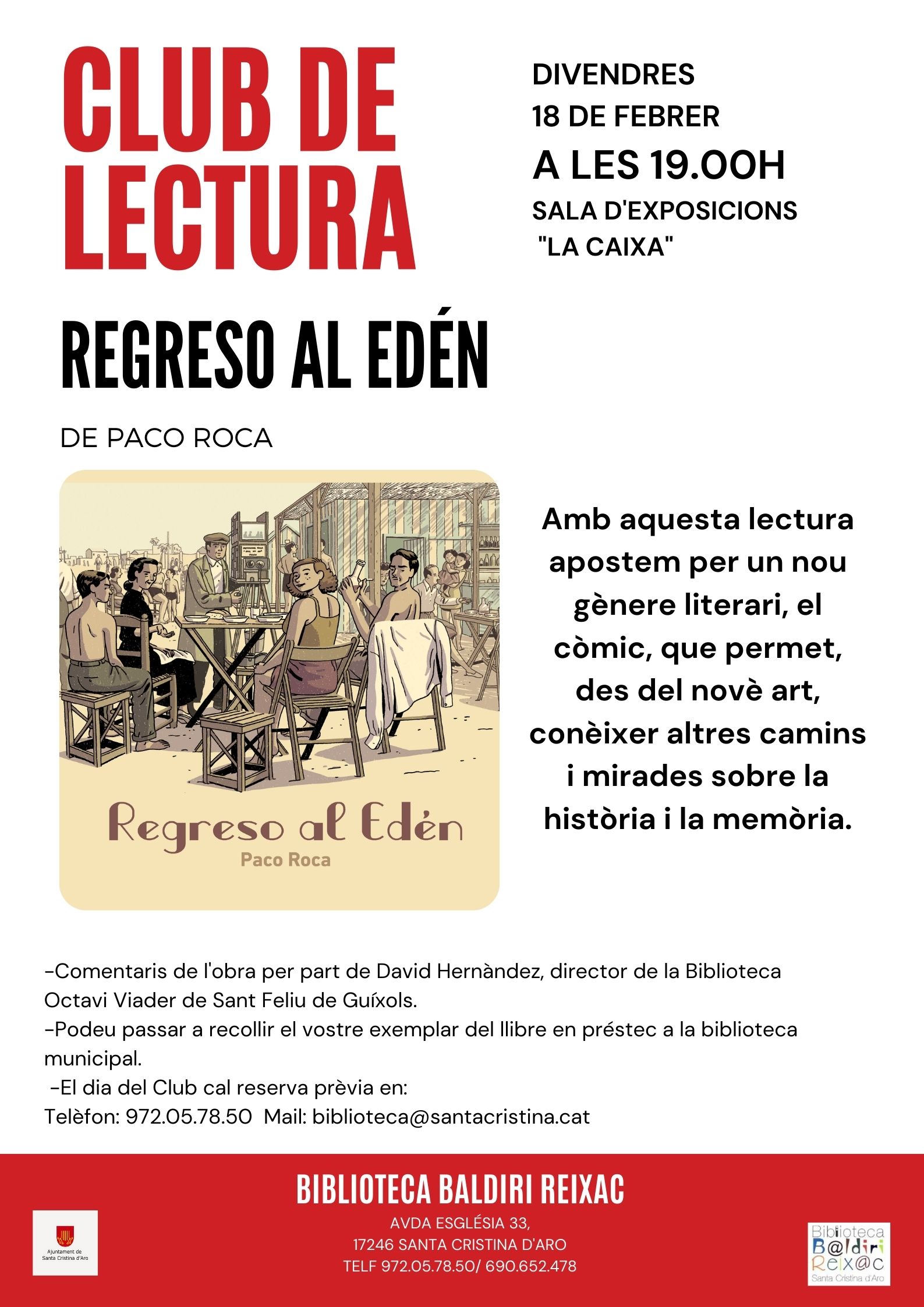 Club de Lectura de Regreso al Edén