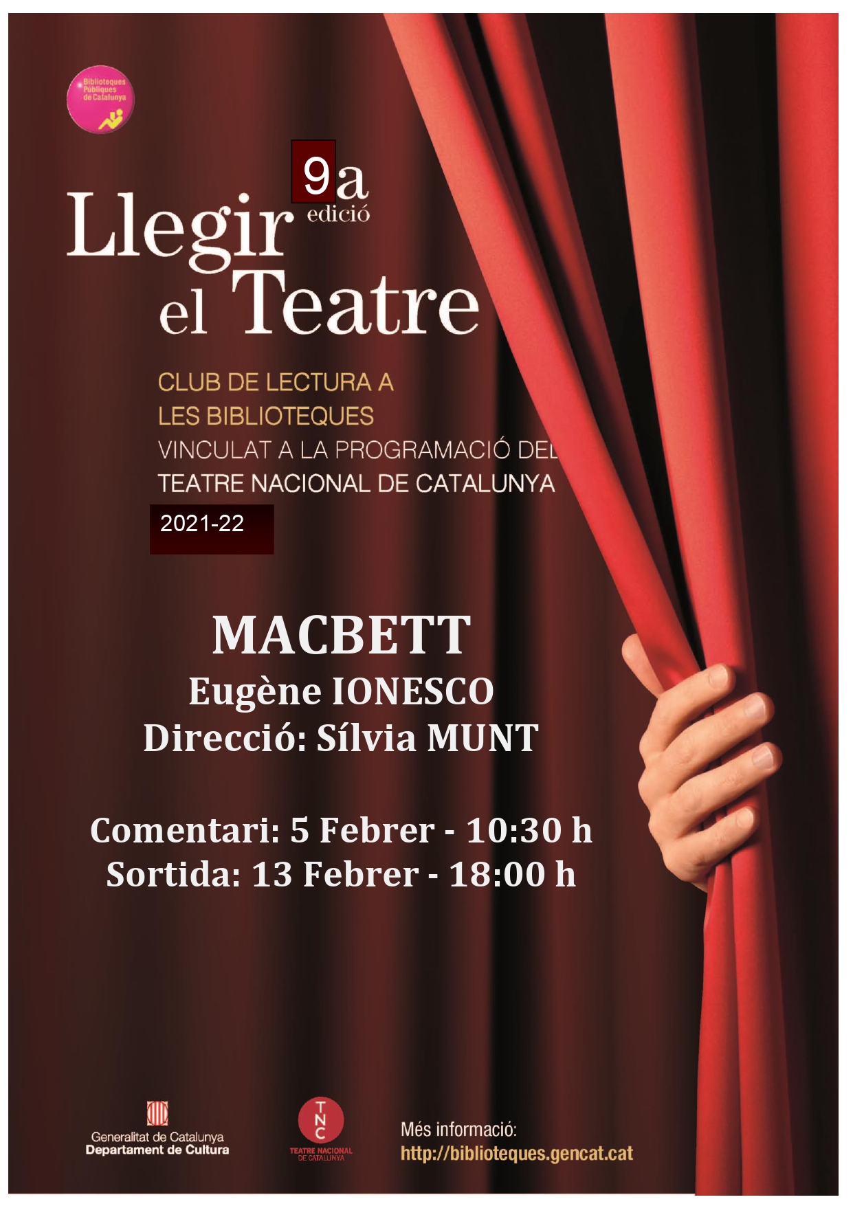 LLEGIR EL TEATRE MARÇ