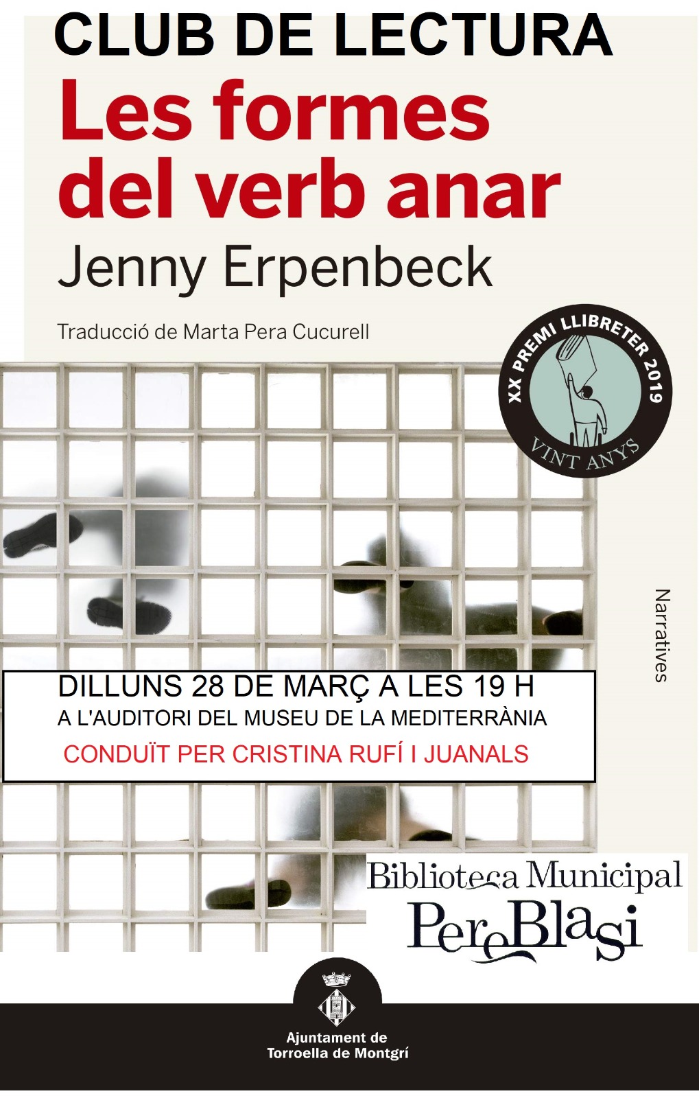 Club de lectura formes del verb anar
