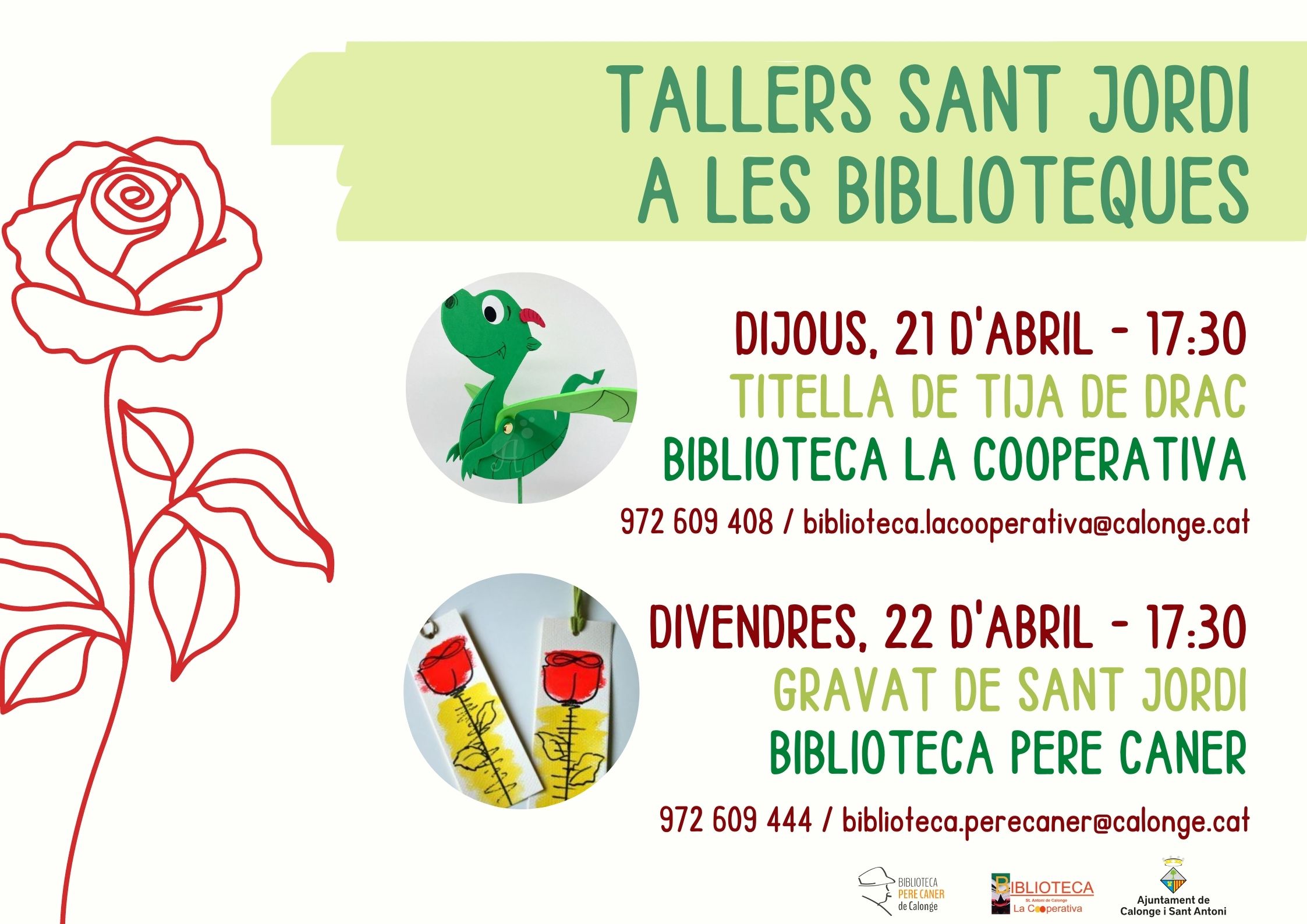 Taller Sant Jordi22 CALSAC