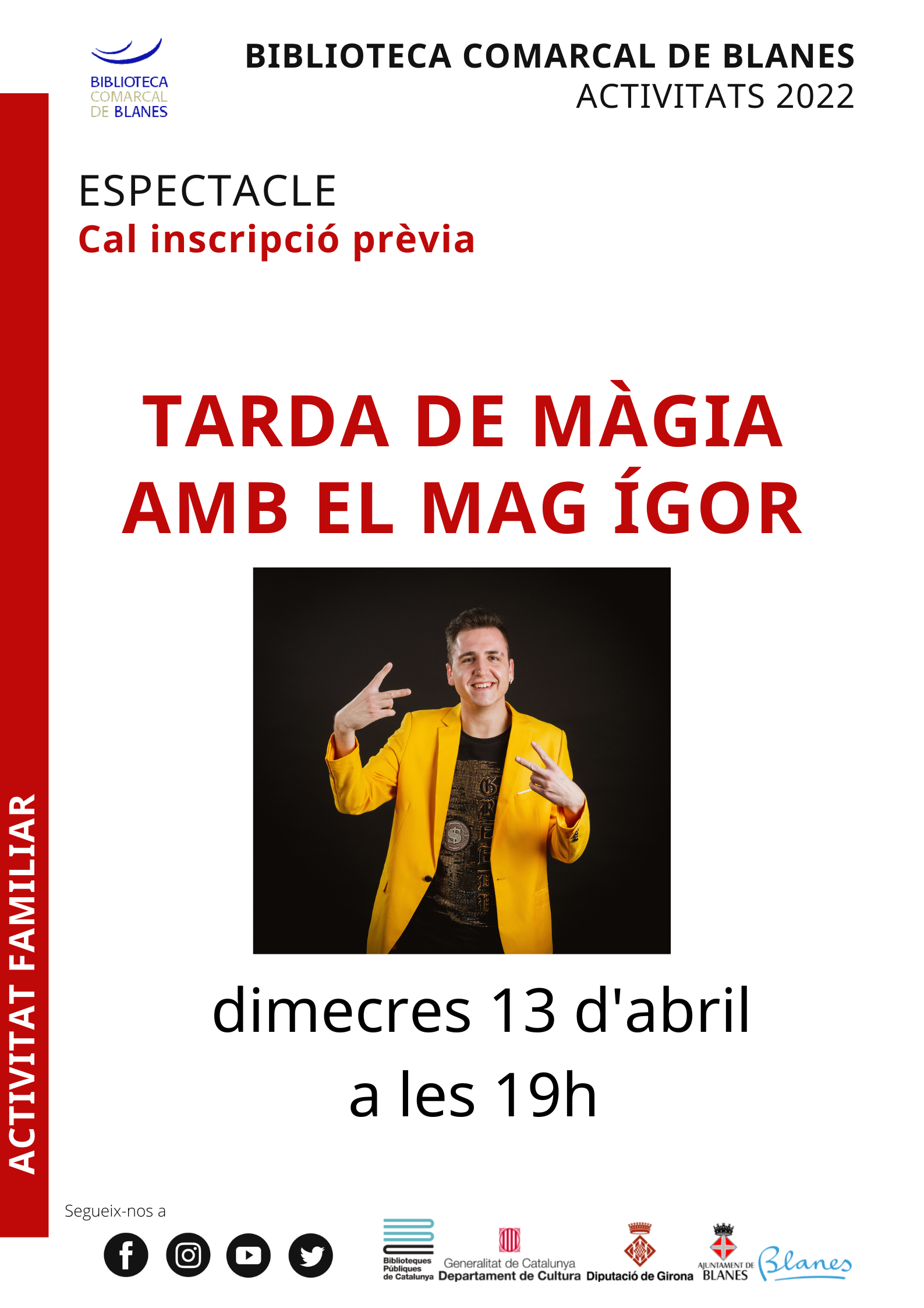 Tarda de màgia amb el mag Igor