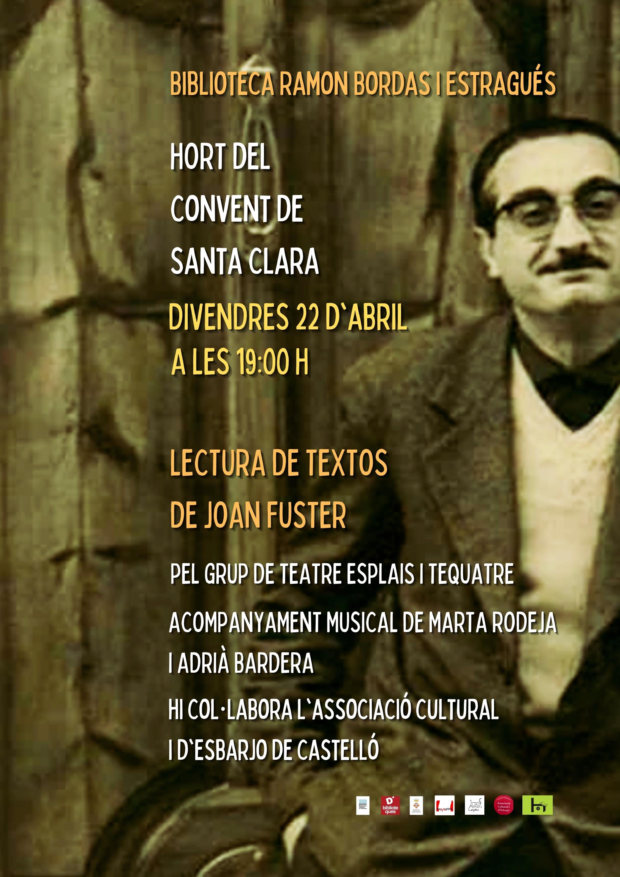 Lectura de textos de Joan Fuster