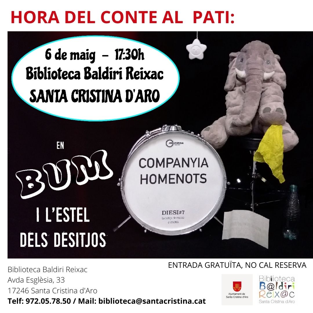 Cartell en Bum-Bum i l'estel dels desitjos
