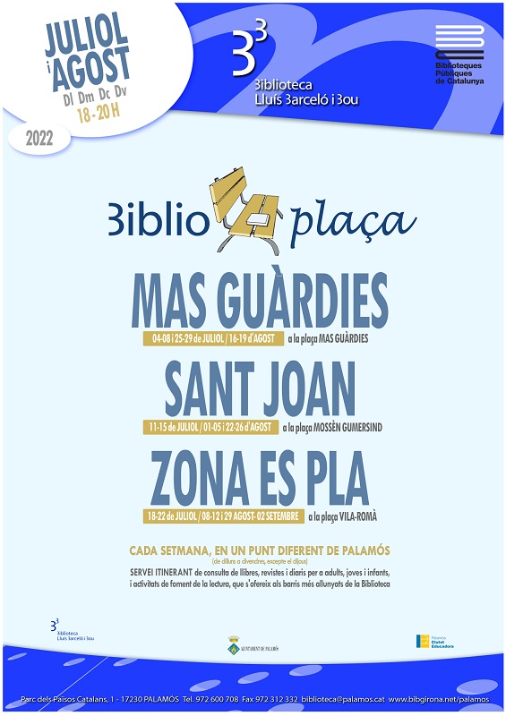 Biblioplaça a Palamós 2022