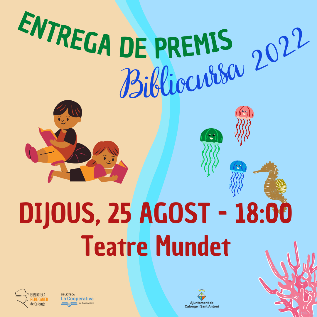 Entrega de premis Bibliocursa 2022