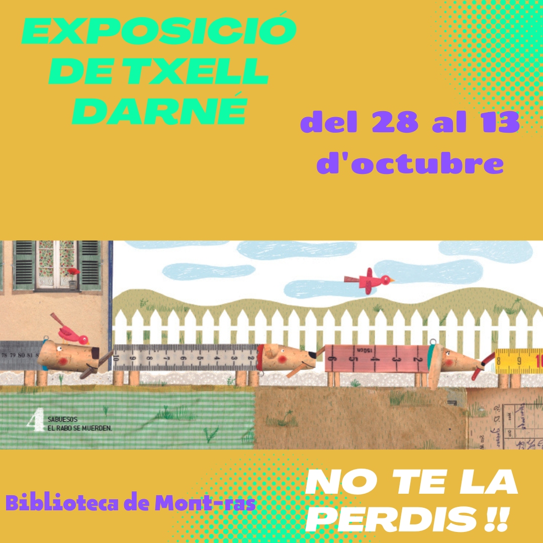 JUGANT A IL·LUSTRAR EXPOSICIÓ DE TXELL DARNÉ