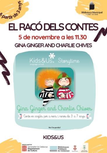 El Racó dels contes.  Gina Ginger and Charlie Chives