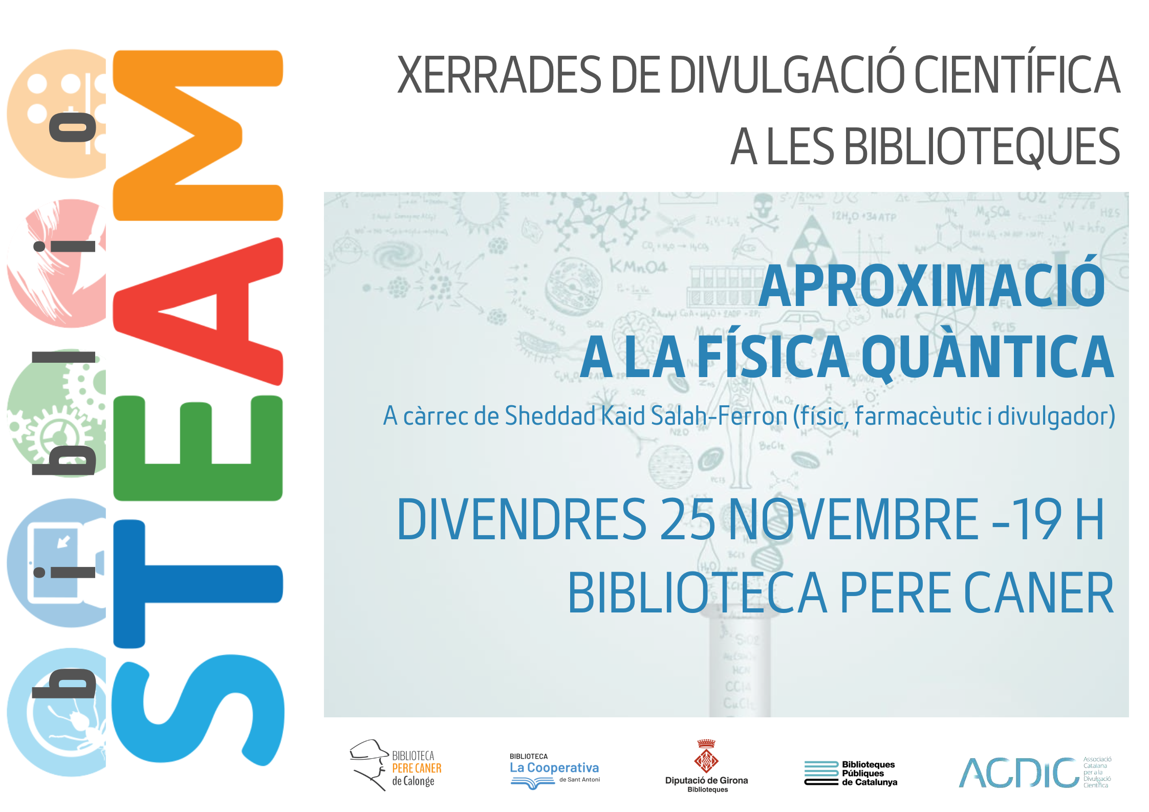 XERRADA BIBLIOSTEAM 25 NOV
