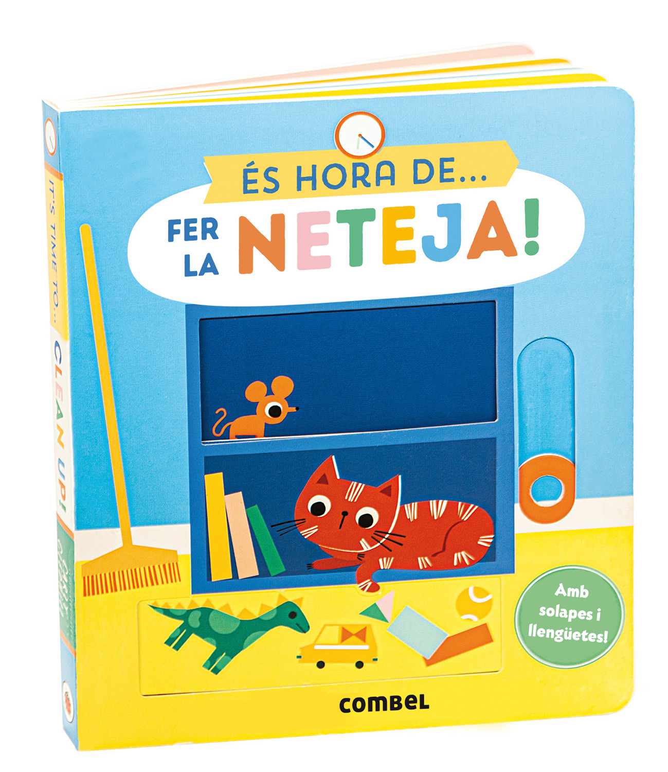 És hora de... fer la neteja!: amb solapes i llengüetes! 
