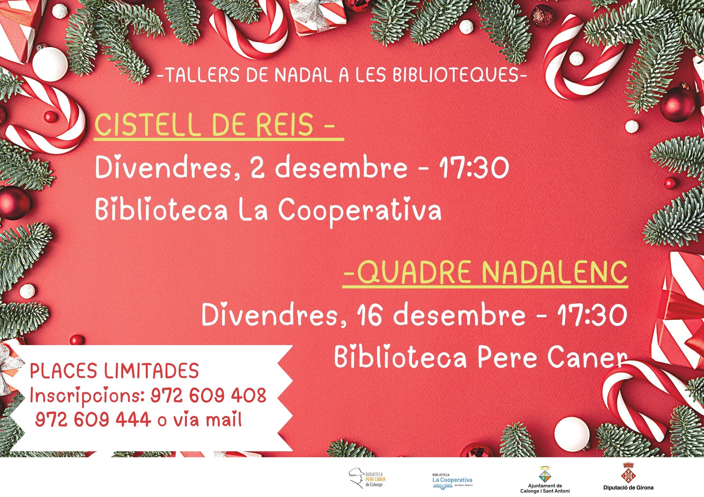 TALLER INFANTIL NADAL CALONGE