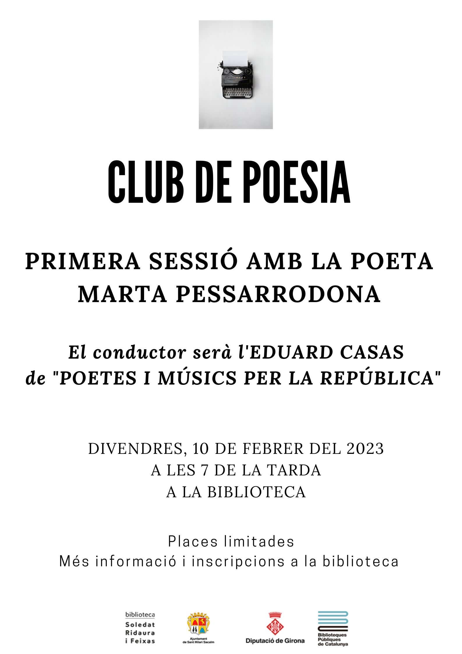 SHS Club de poesia  - Marta Pessarrodona