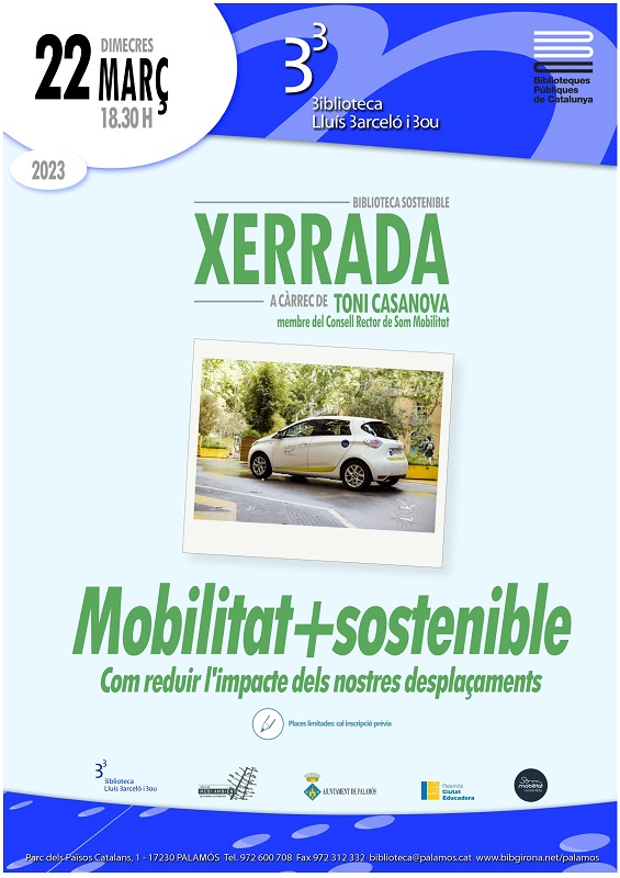 Xerrada "Mobilitat + sostenible"
