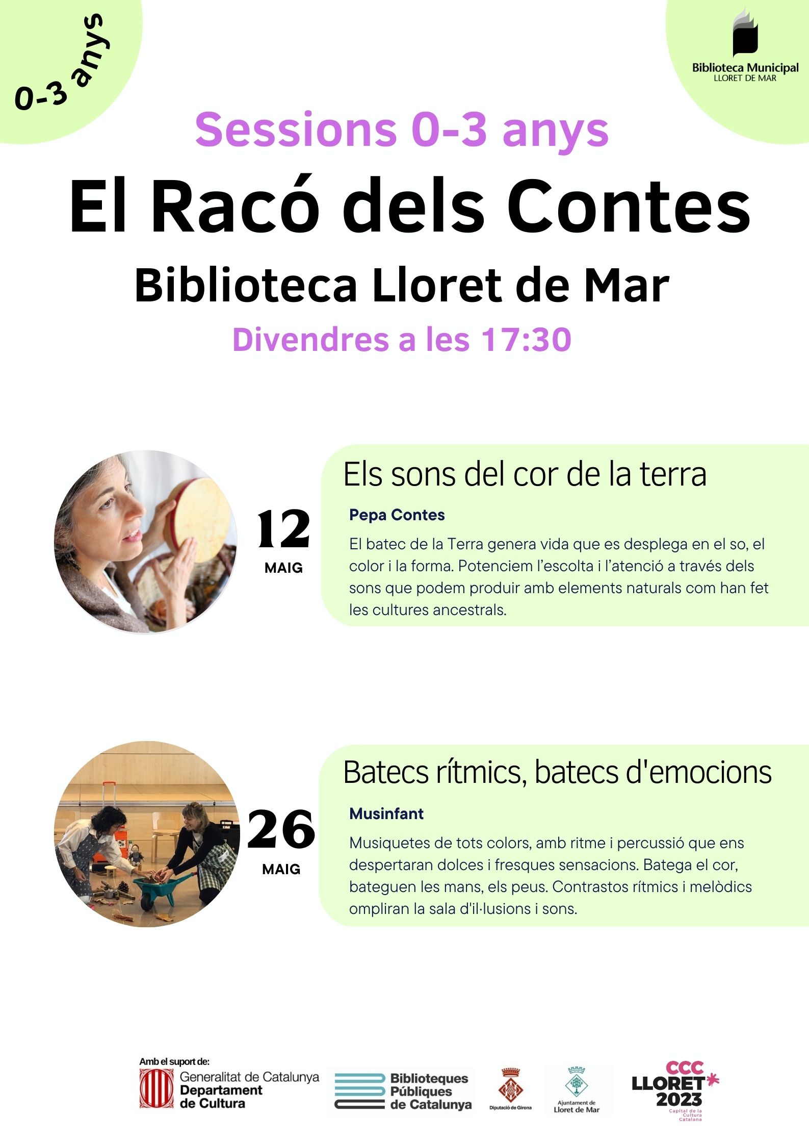 El Racó dels contes. Sessions 0 a 3 anys