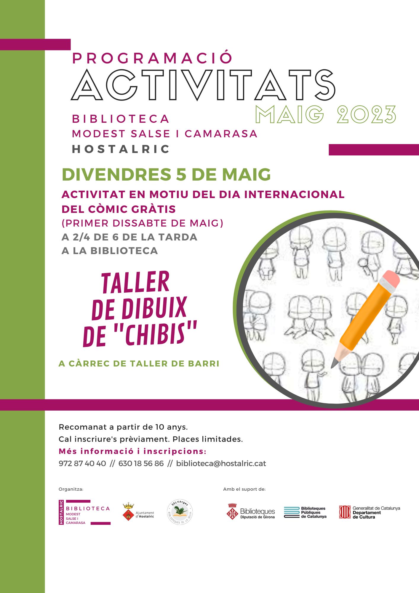 Taller de dibuix de "chibis"