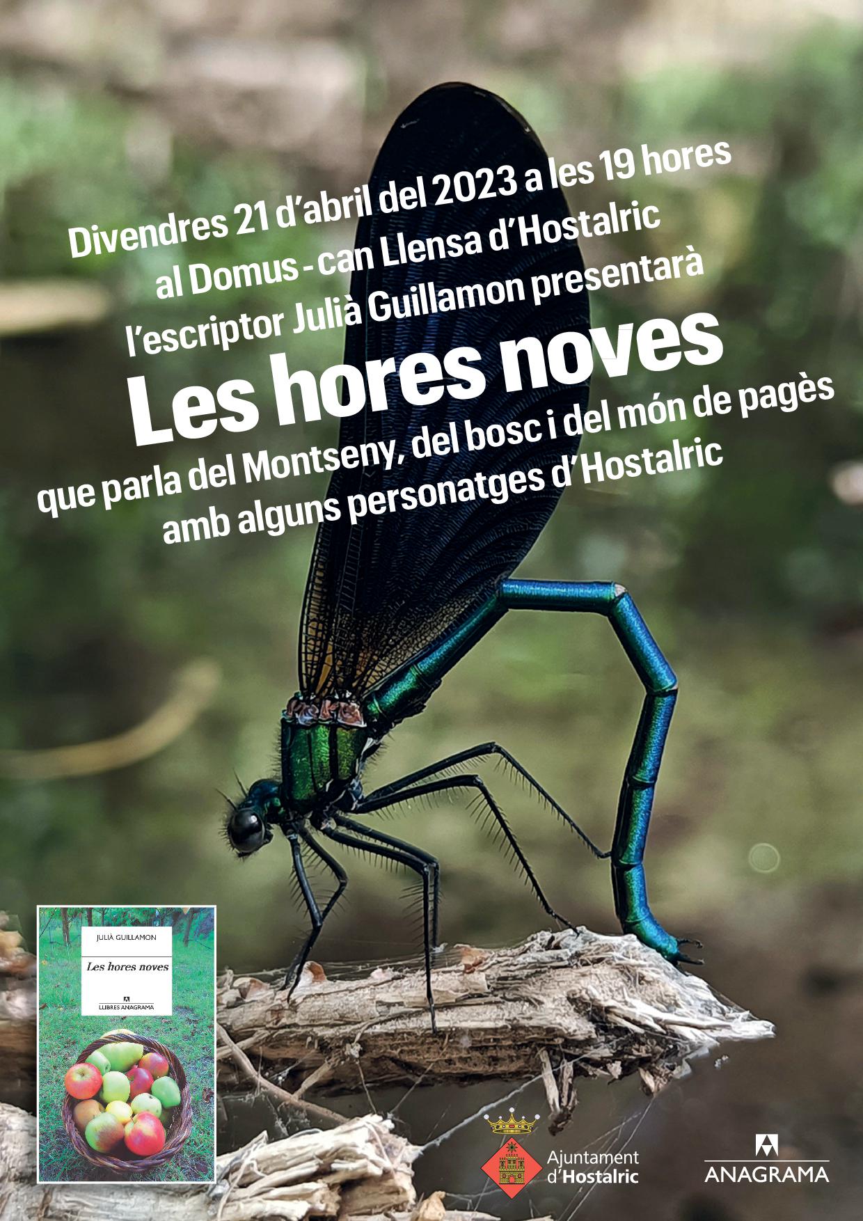 Presentació del llibre "Les hores noves" de Julià Guillamón