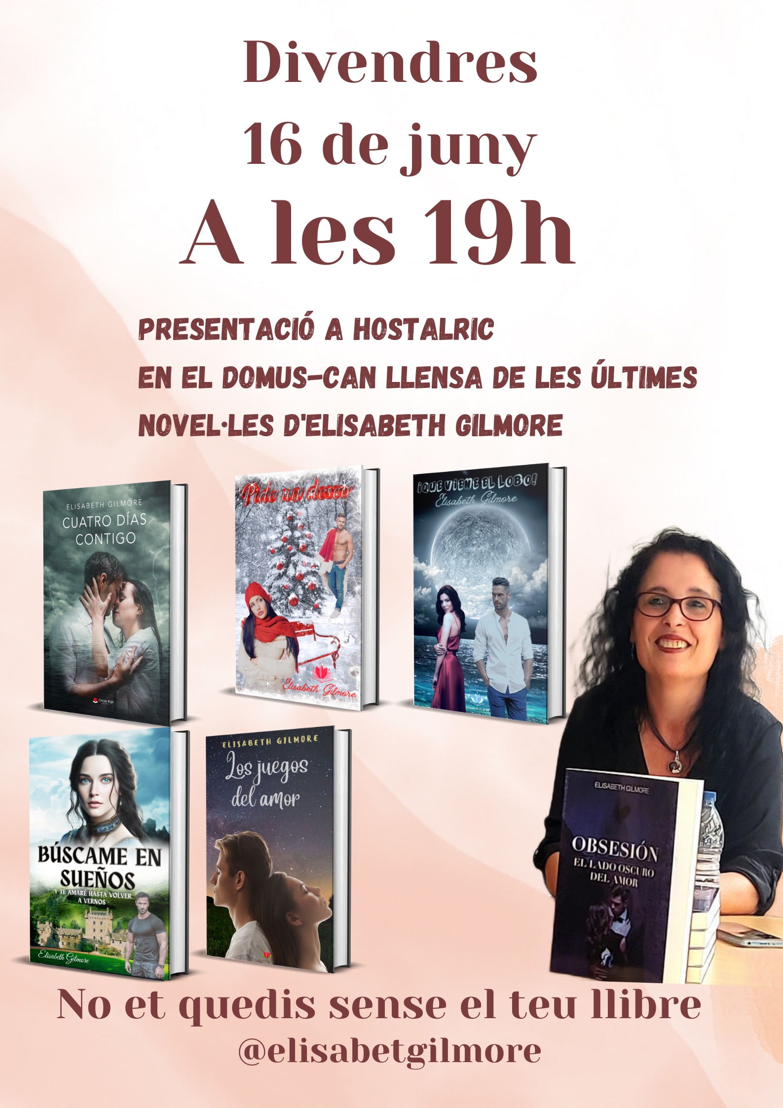 Presentació llibres Elisabeth Gilmore