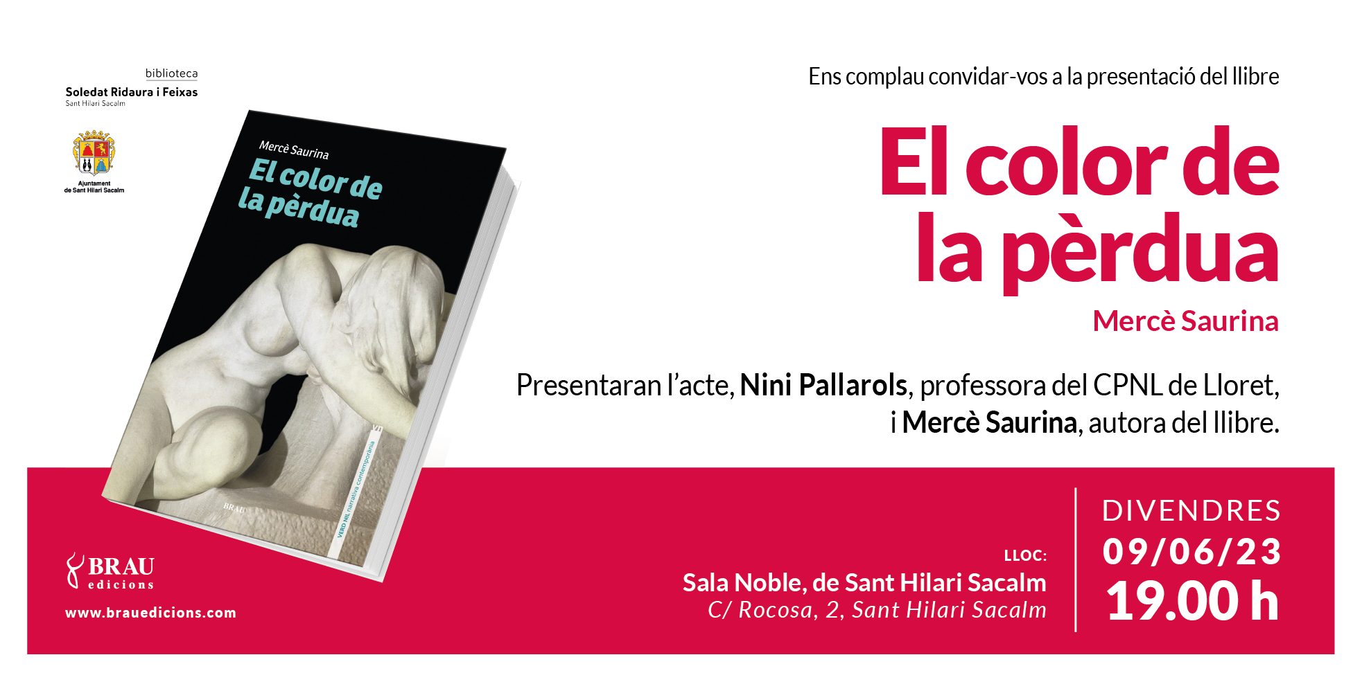 SHS - Cartell "El color de la pèrdua"