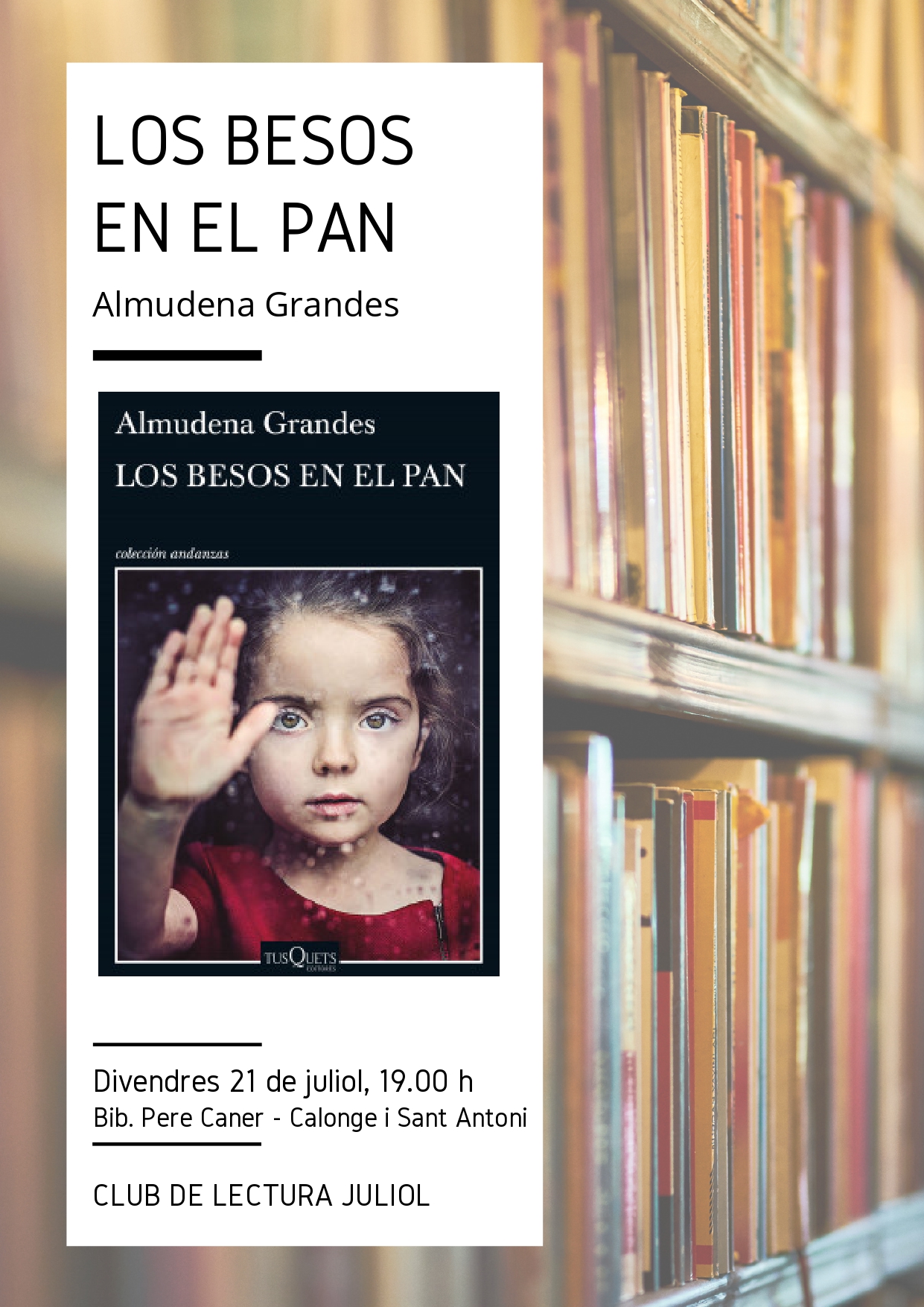 CLUB DE LECTURA CALONGE ESTIU