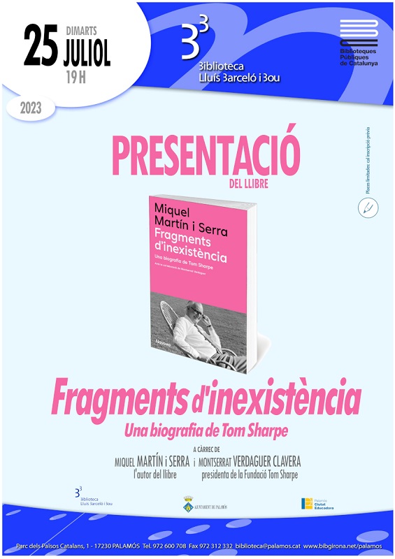 Presentació del llibre "Fragments d'inexistència"